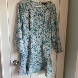 Banana Republic - Long Sleeve Floral Professional Chic Dress - Size 2